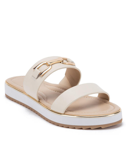 Sandalia Mujer Mira Off White
