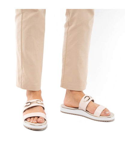 Sandalia Mujer Mira Off White