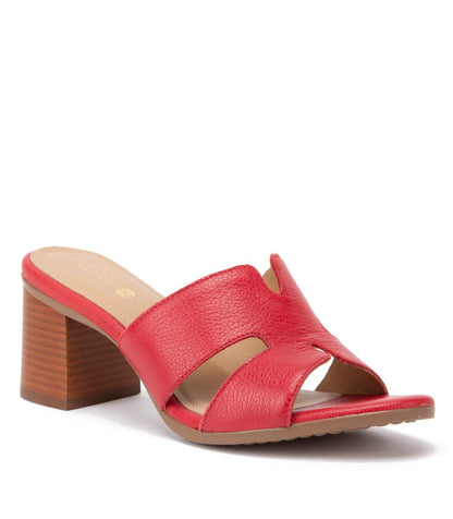 Sandalia Mujer Roxxy Rojo