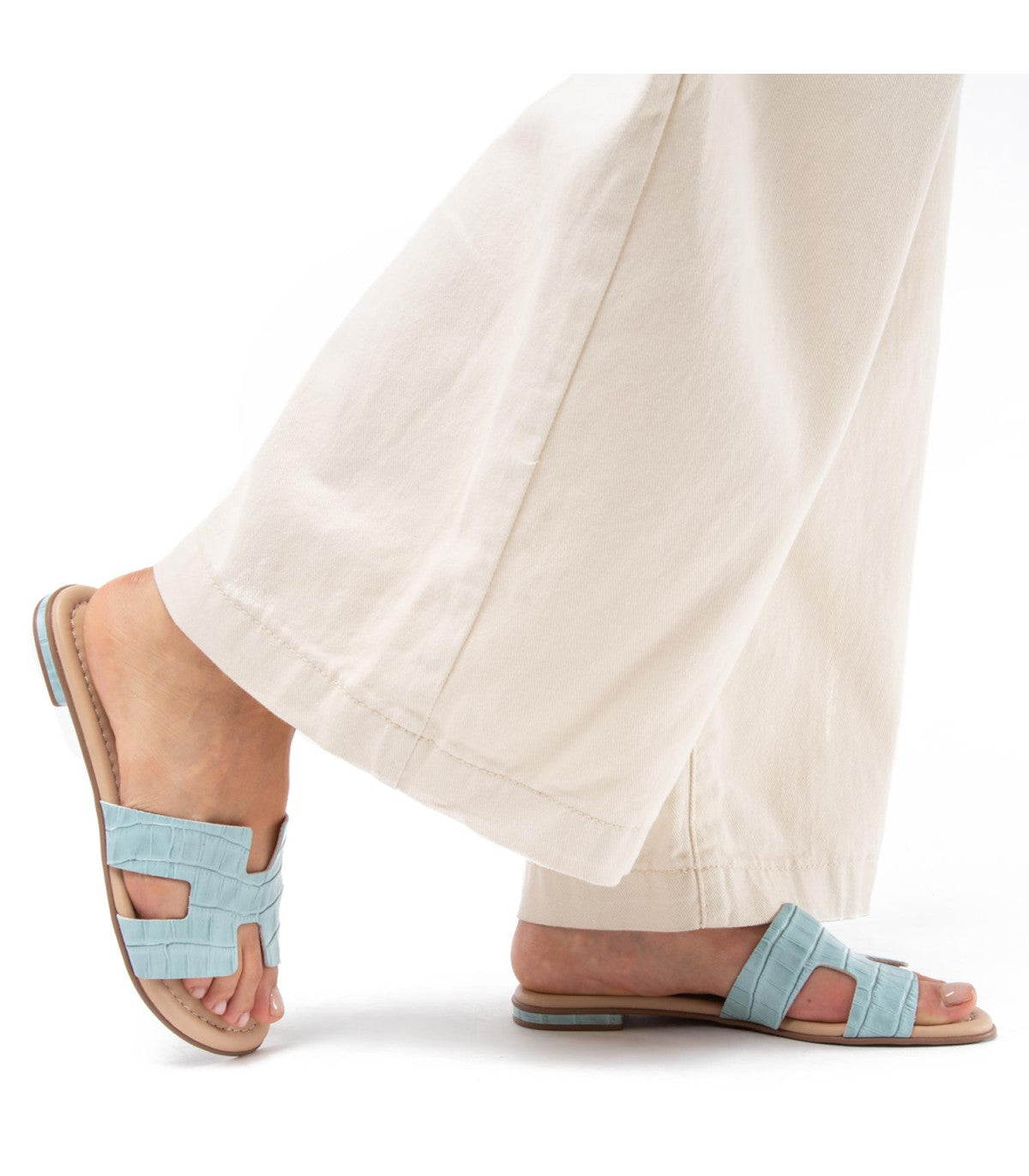 Sandalia Mujer Sandy Celeste