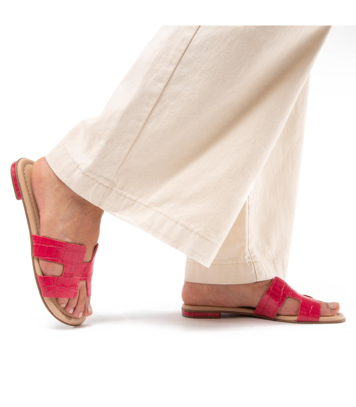 Sandalia Mujer Sandy Frambuesa