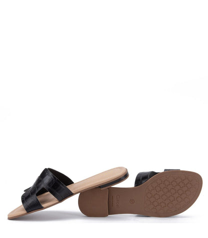 Sandalia Mujer Sandy Negro