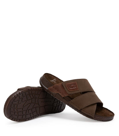Sandalia Hombre semi abierta Guante Bondi Chocolate 0035512