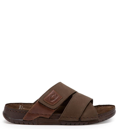 Sandalia Hombre semi abierta Guante Bondi Chocolate 0035512
