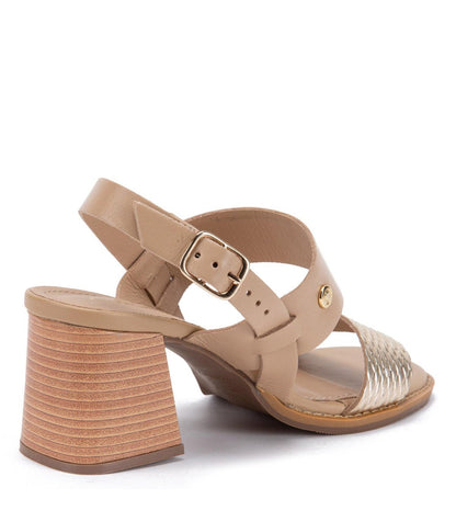 Sandalia Mujer Thea Beige