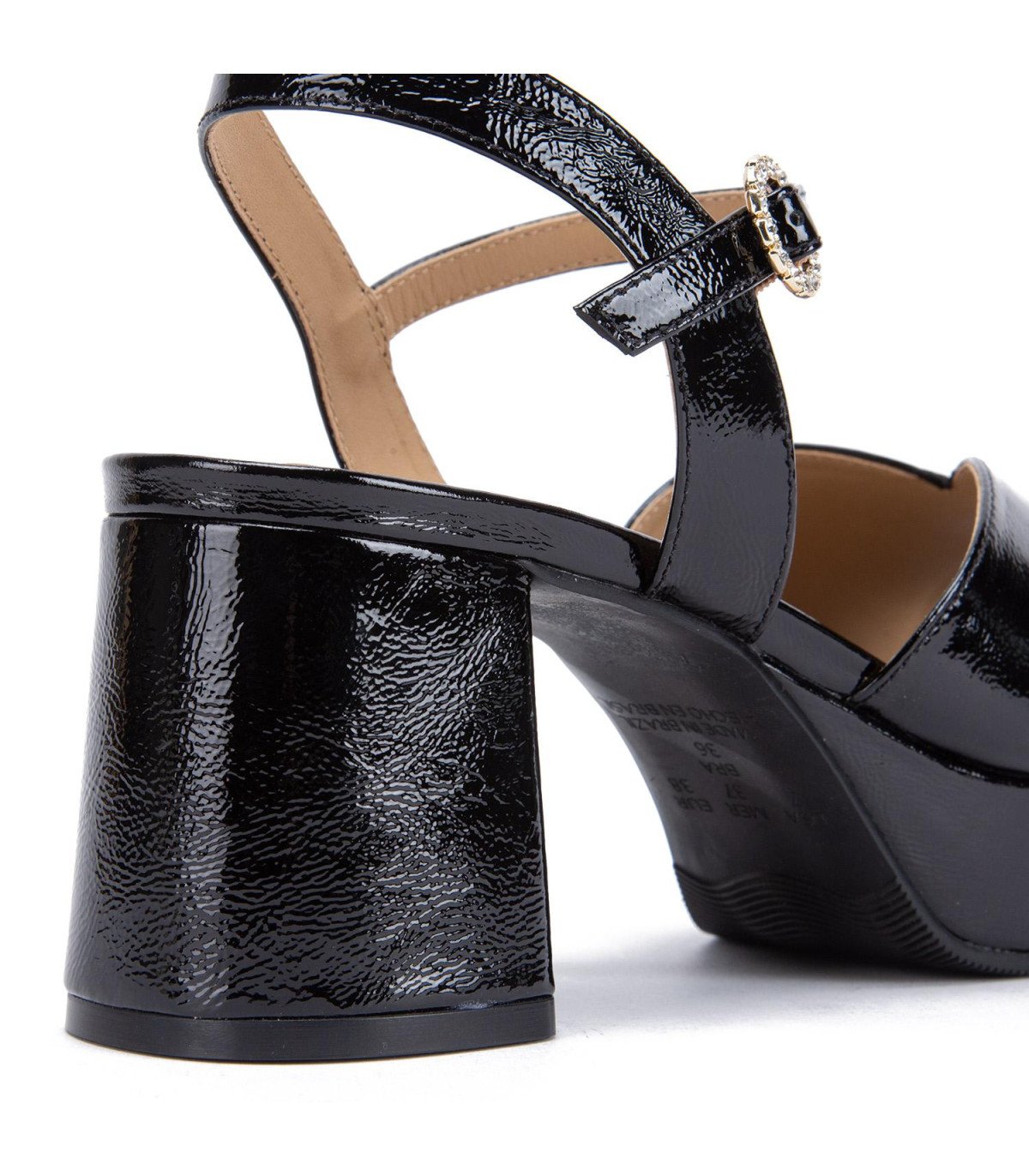 Sandalia Mujer Valentina Negro