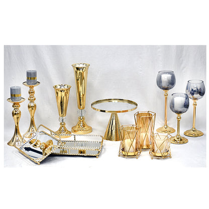 Set 3 Candelabros Geometrix