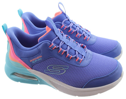 Zaptilla Niña Microspec Max  Color Trifecta Morado