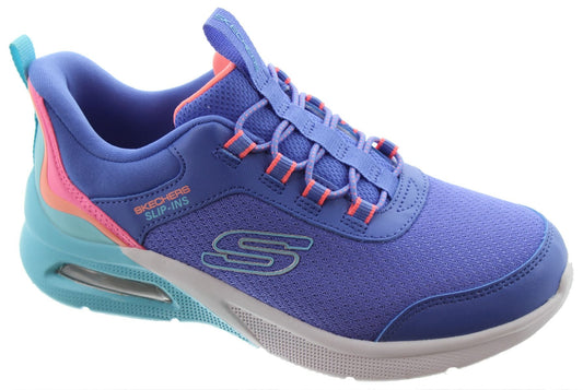 Zaptilla Niña Microspec Max  Color Trifecta Morado