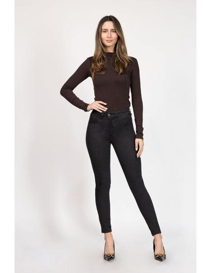 Jeans Mujer Skinny 3849 otoño invierno Balck