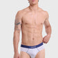 Slip Hombre 4 Unidades Liso Colores