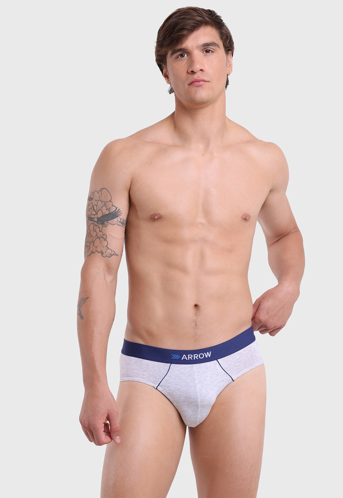 Slip Hombre 4 Unidades Liso Colores