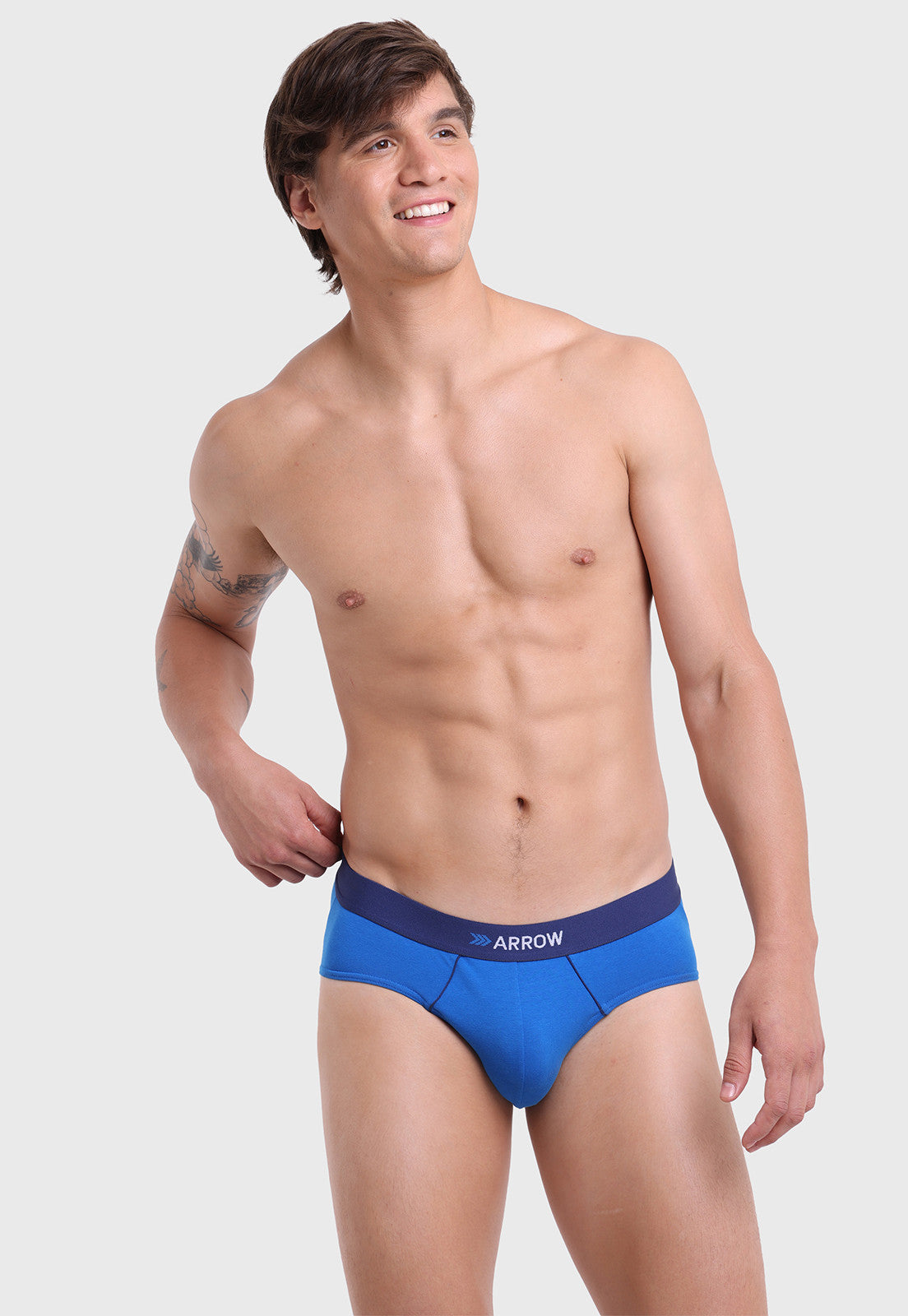 Slip Hombre 4 Unidades Liso Colores