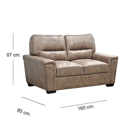 Sofá 2 Cuerpos Navi Brown