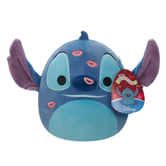 Squishmallows Valentines Disney Stitch Kisses 8"