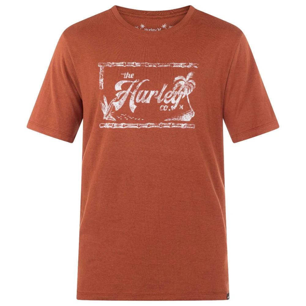 Polera Hombre Everyday Washed Zion Rust Cafe