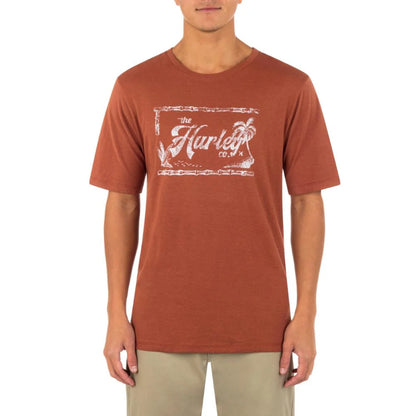 Polera Hombre Everyday Washed Zion Rust Cafe