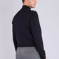 Sweater Hombre Cuello Alto Azul