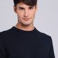 Sweater Hombre Cuello Redondo Azul