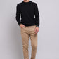 Sweater Hombre Cuello Redondo Negro