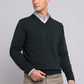 Sweater Hombre Cuello V Verde