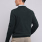 Sweater Hombre Cuello V Verde