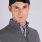 Sweater Hombre Full Zipper Gris