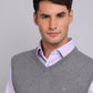 Sweater Hombre Sin Mangas Gris