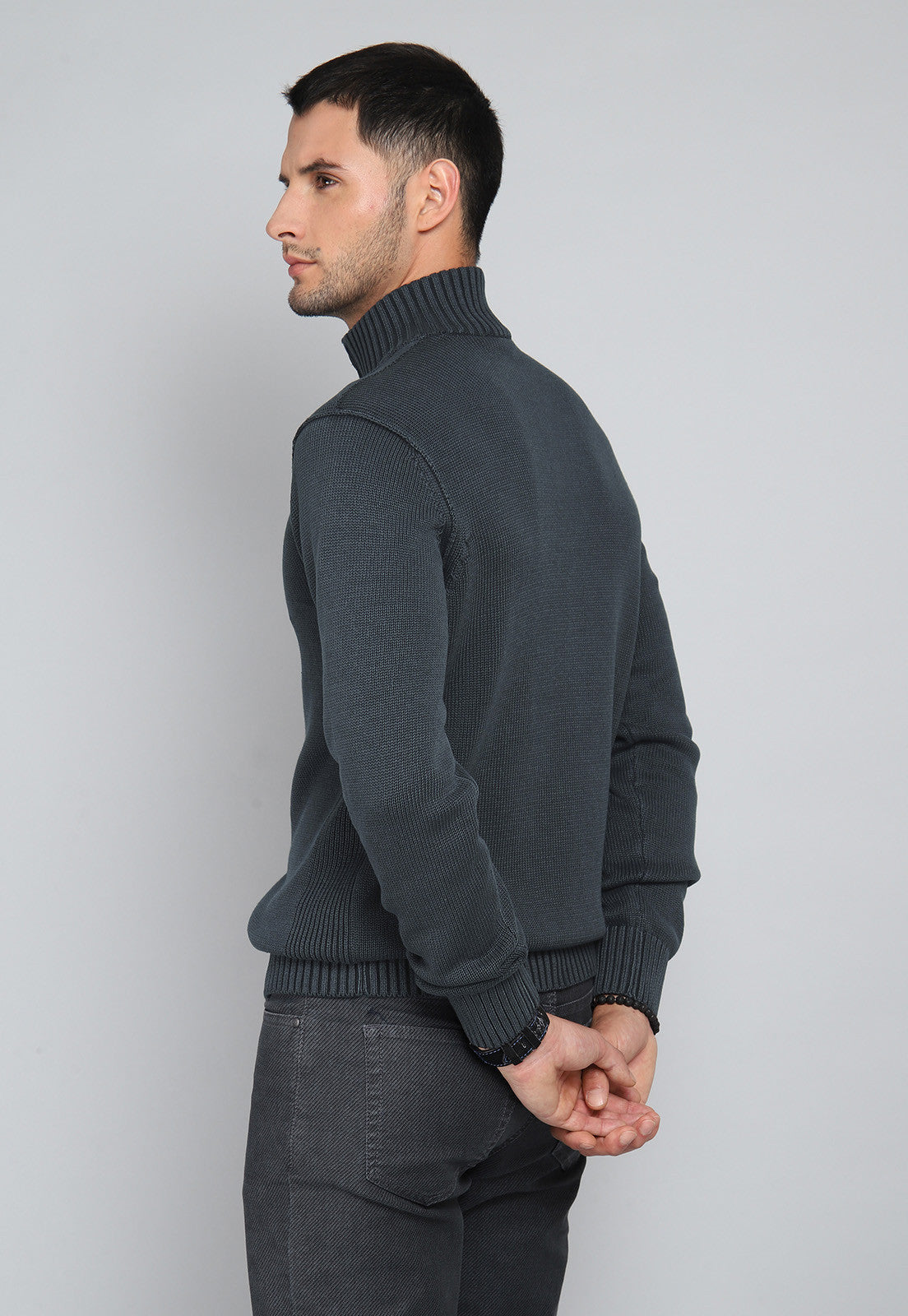 Sweater Hombre Stone Azul Oscuro