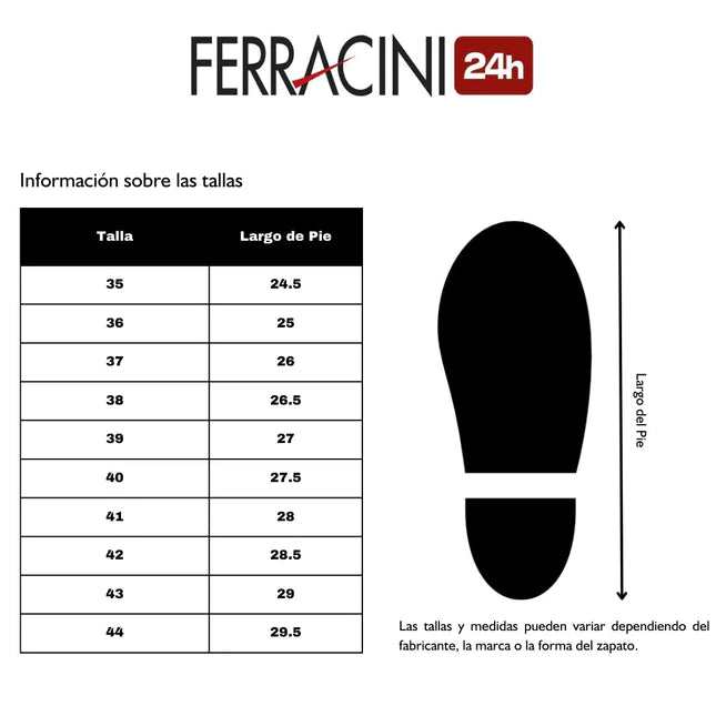 Zapato Hombre Play 3301-586 Negro Casual Ferracini