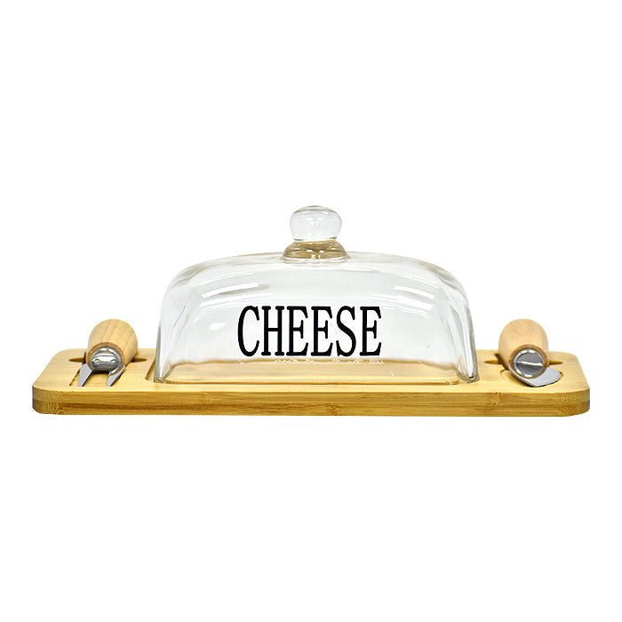 Tabla Quesera con Accesorios Wood