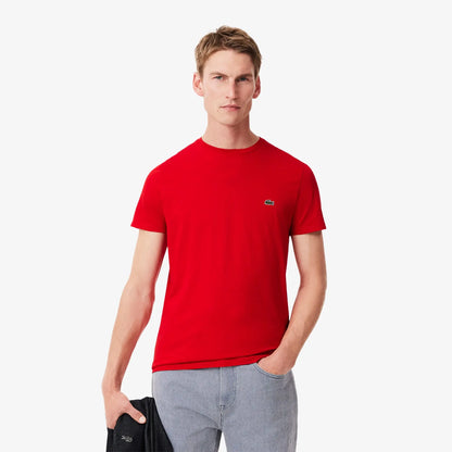 Polera Hombre Crew Neck Regular Fit Red
