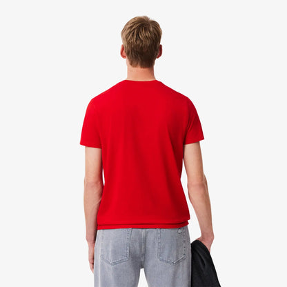 Polera Hombre Crew Neck Regular Fit Red