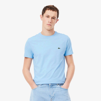 Polera Hombre Crew Neck Regular Fit Celeste