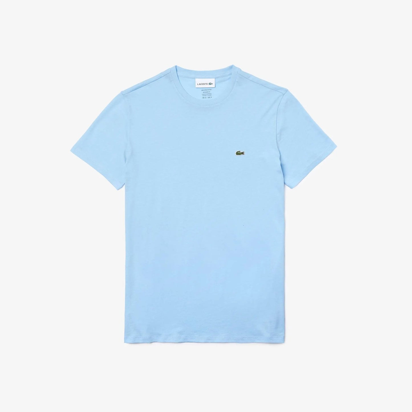 Polera Hombre Crew Neck Regular Fit Celeste