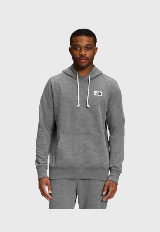 Polerón Hombre Heritage Patch Hoodie Gris