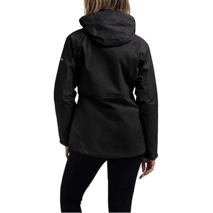 Cortaviento Mujer Cierre y Gorro Tilbury Negro