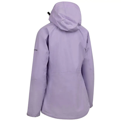 Cortaviento Mujer Con Cierre y Gorro Tilbury Lila