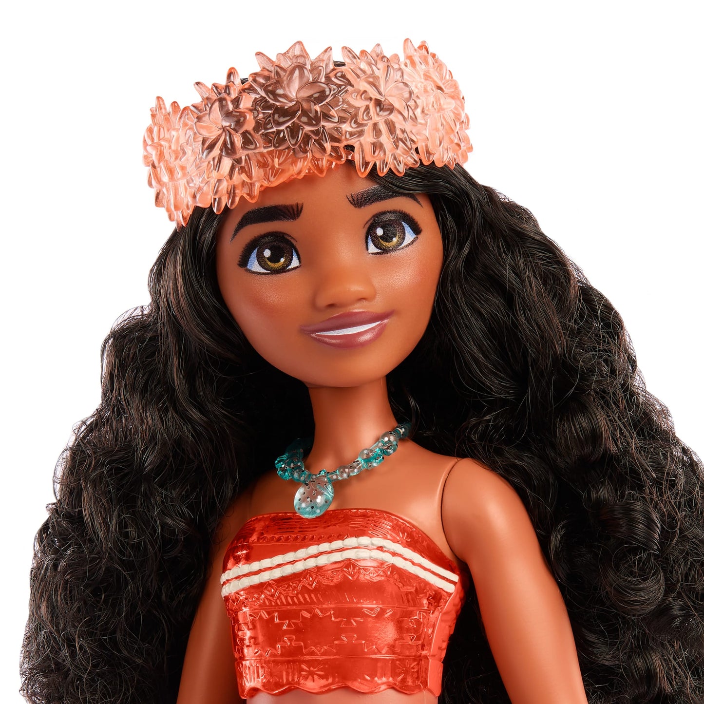 Muñeca Niña Princesa Moana Naranjo