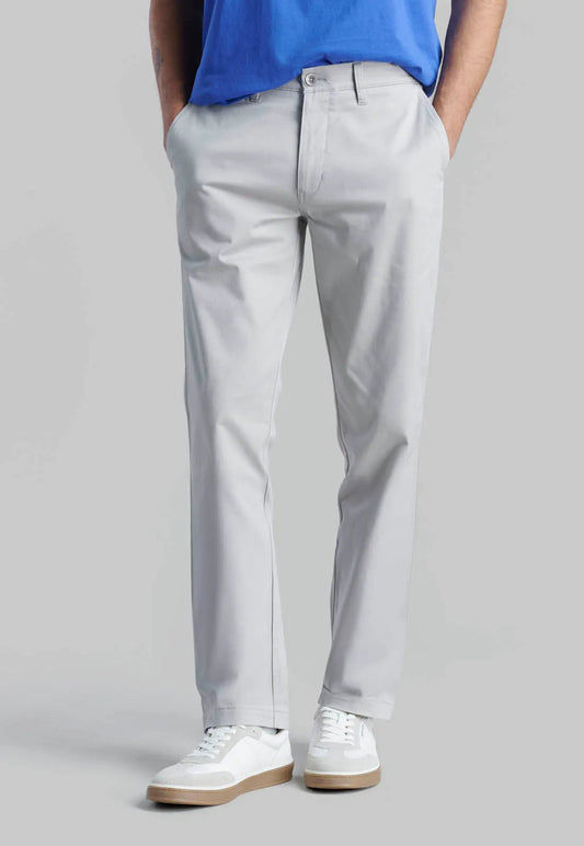 Pantalón Hombre Twill Without Pleats L/33 Business Dk Ash