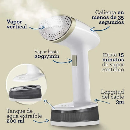 Plancha Vertical Oster Vaporizador GCSTF200 Blanca