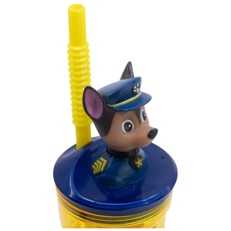 Vaso Paw Patrol Rescue Pups 3D con Figurita 360ml
