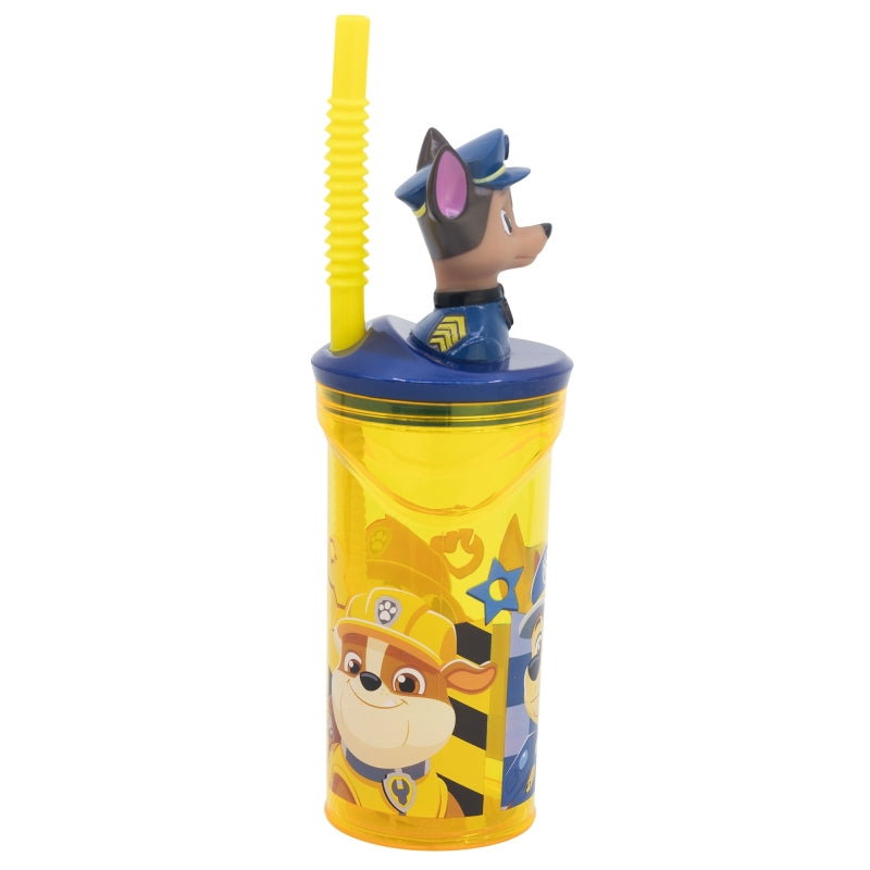 Vaso Paw Patrol Rescue Pups 3D con Figurita 360ml