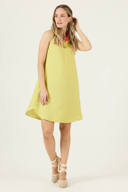 Vestido Mujer Sin Mangas Lima
