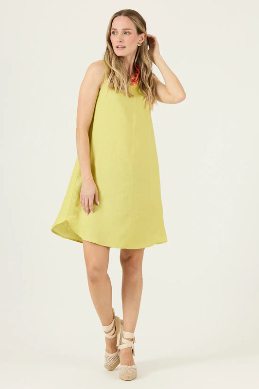 Vestido Mujer Sin Mangas Lima