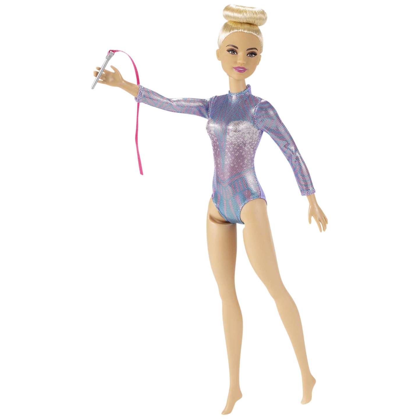 Barbie Gimnasta Rítmica Muñeca (Rubia)