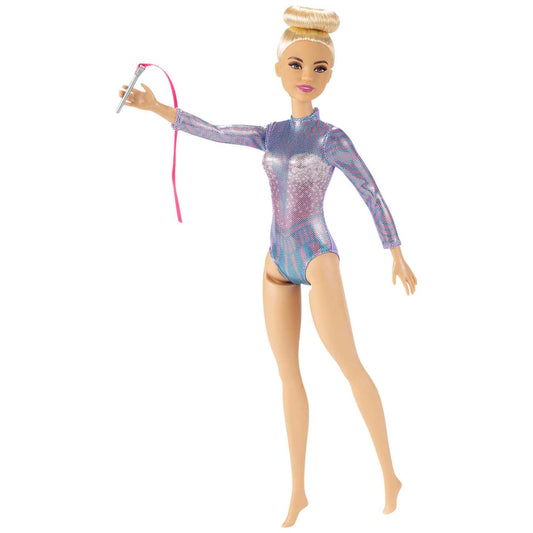 Barbie Gimnasta Rítmica Muñeca (Rubia)