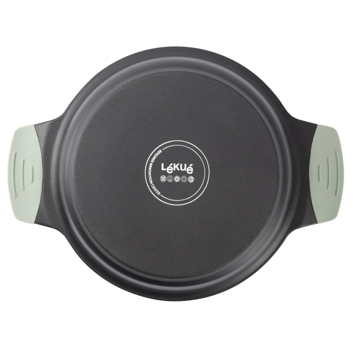 Olla 20 Cm Con Tapa Antiadherente Lekue
