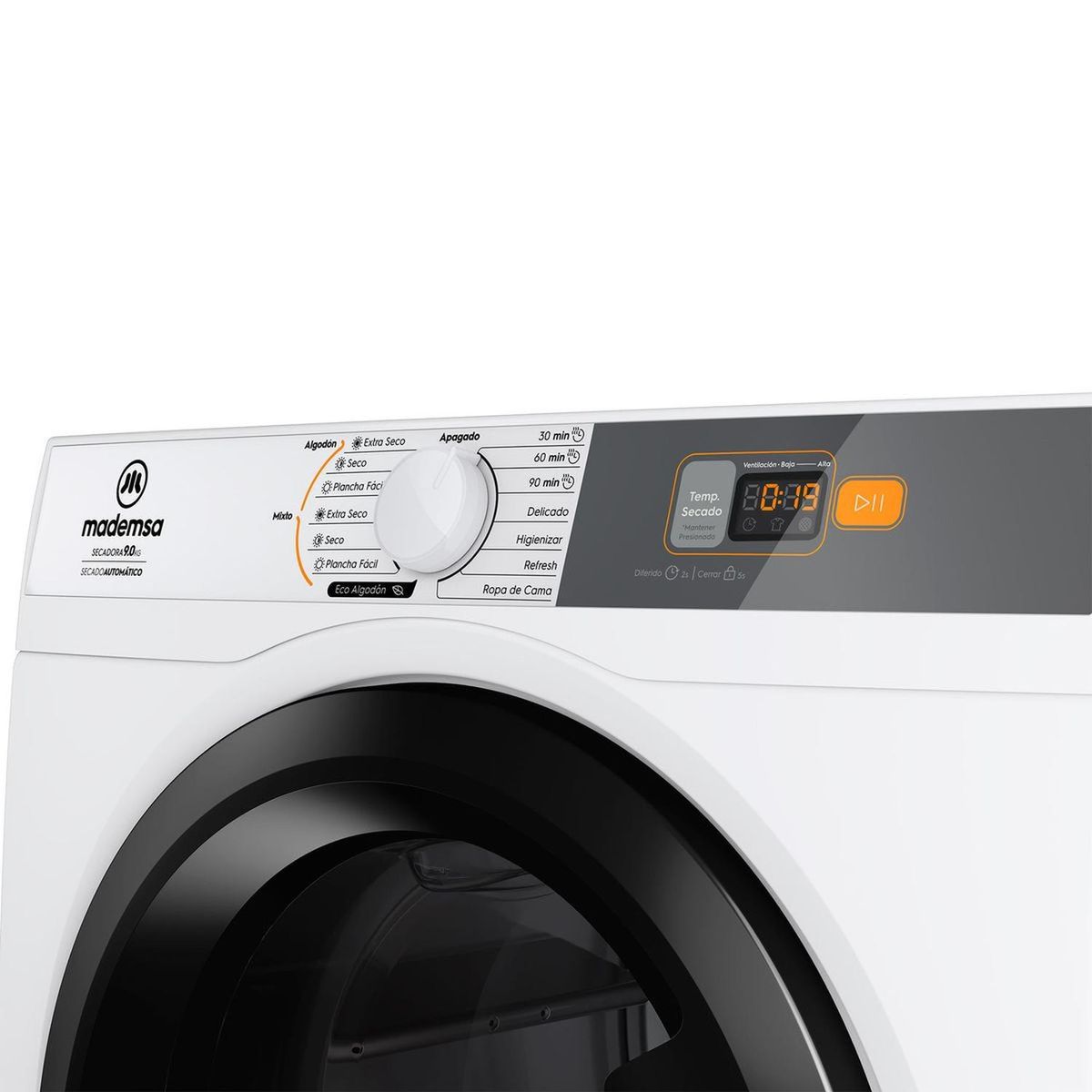 Secadora Mademsa Secado Automático 9DBZG 9kg