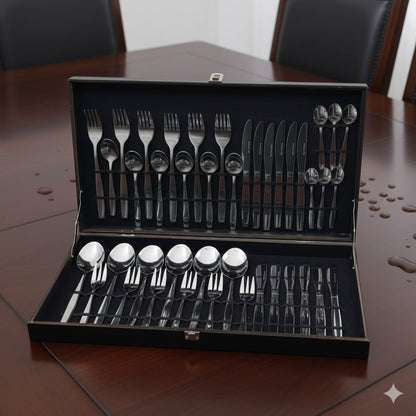 Set De Servicio Cuchilleria 42 Piezas Barcelona Vitta